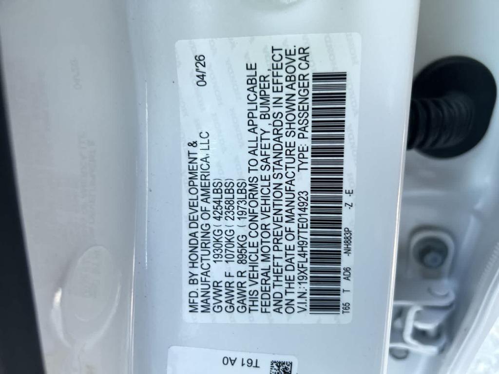 New 2026 Honda Civic Hybrid Sport Touring