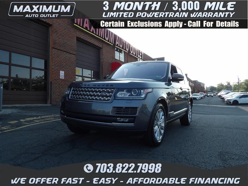 Used 2016 Land Rover Range Rover 3.0L Supercharged HSE