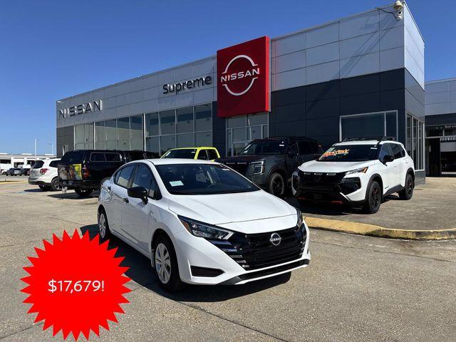 New 2025 Nissan Versa S