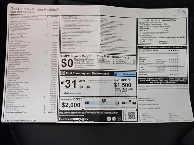 2026 BMW 330 NA 缩略图 17