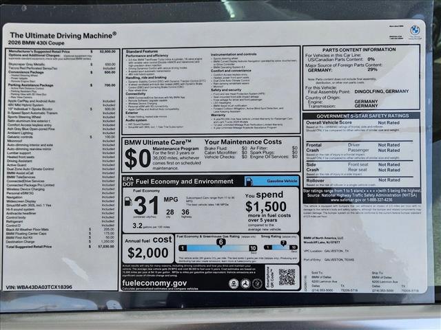 صورة مصغرة 17 لـ 2026 BMW 430 I