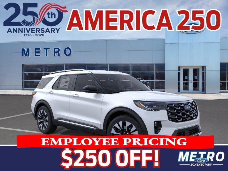 New 2026 Ford Explorer Platinum