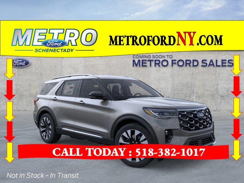New 2026 Ford Explorer Platinum