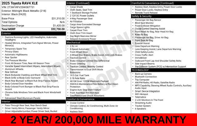 صورة مصغرة 9 لـ 2025 Toyota RAV4 XLE