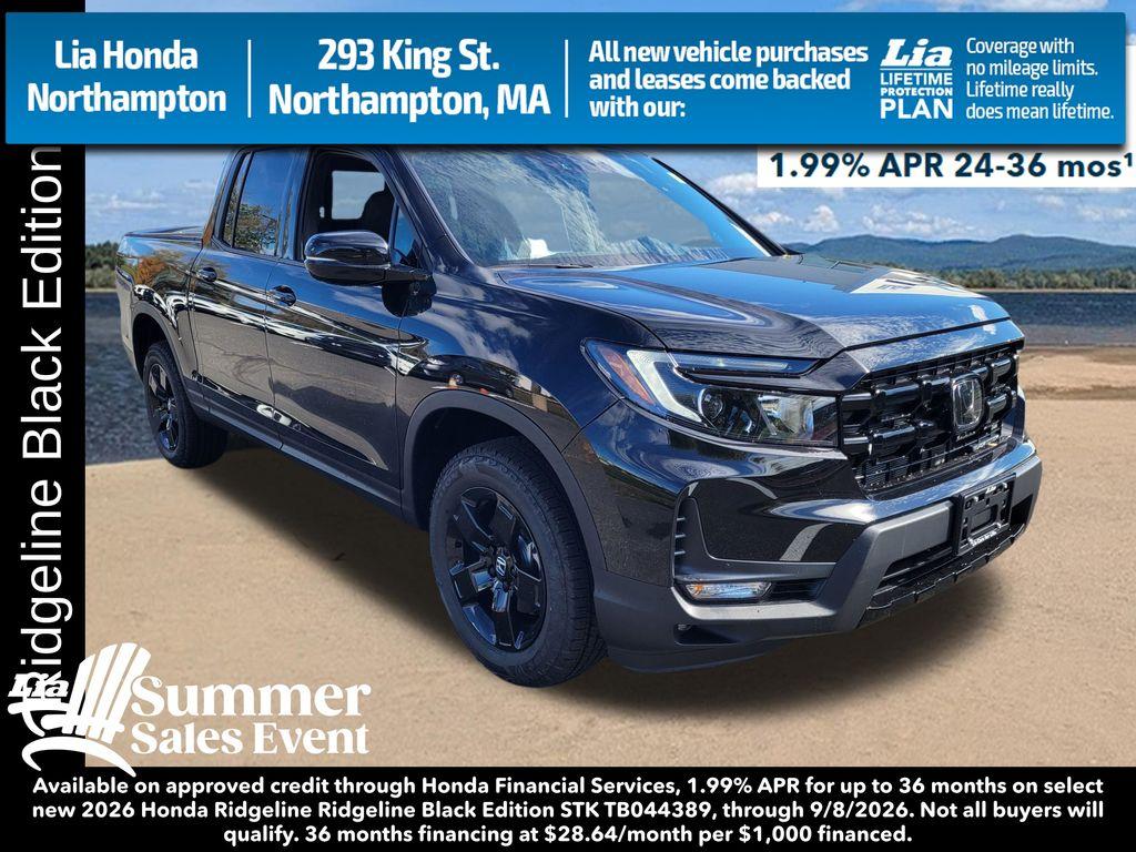 New 2026 Honda Ridgeline Black Edition