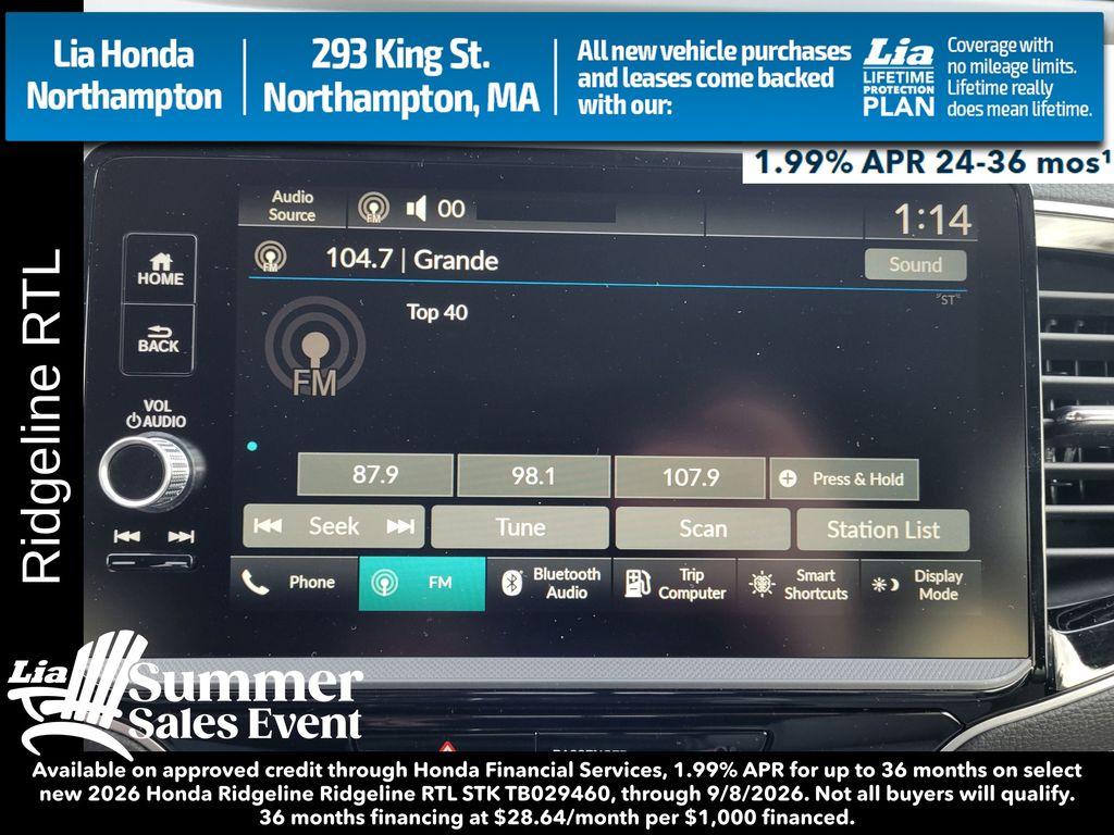 صورة مصغرة 21 لـ 2026 Honda RIDGELINE RTL