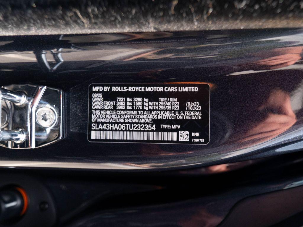 2026 ROLLS-ROYCE CULLINAN BADGE — миниатюра 48