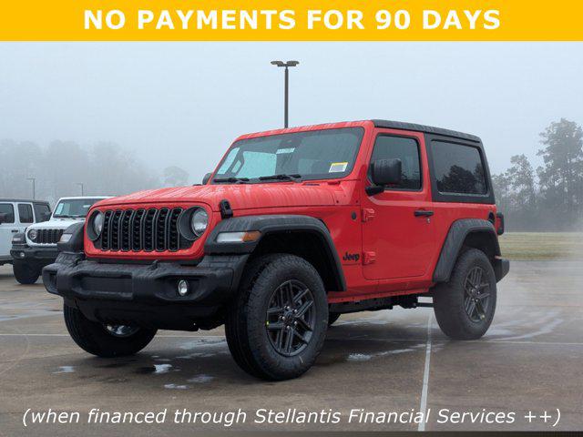 New 2025 Jeep Wrangler Sport S