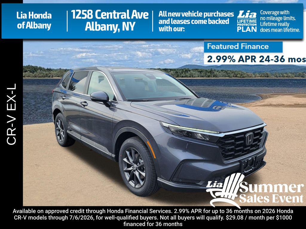 New 2026 Honda CR-V EX-L AWD