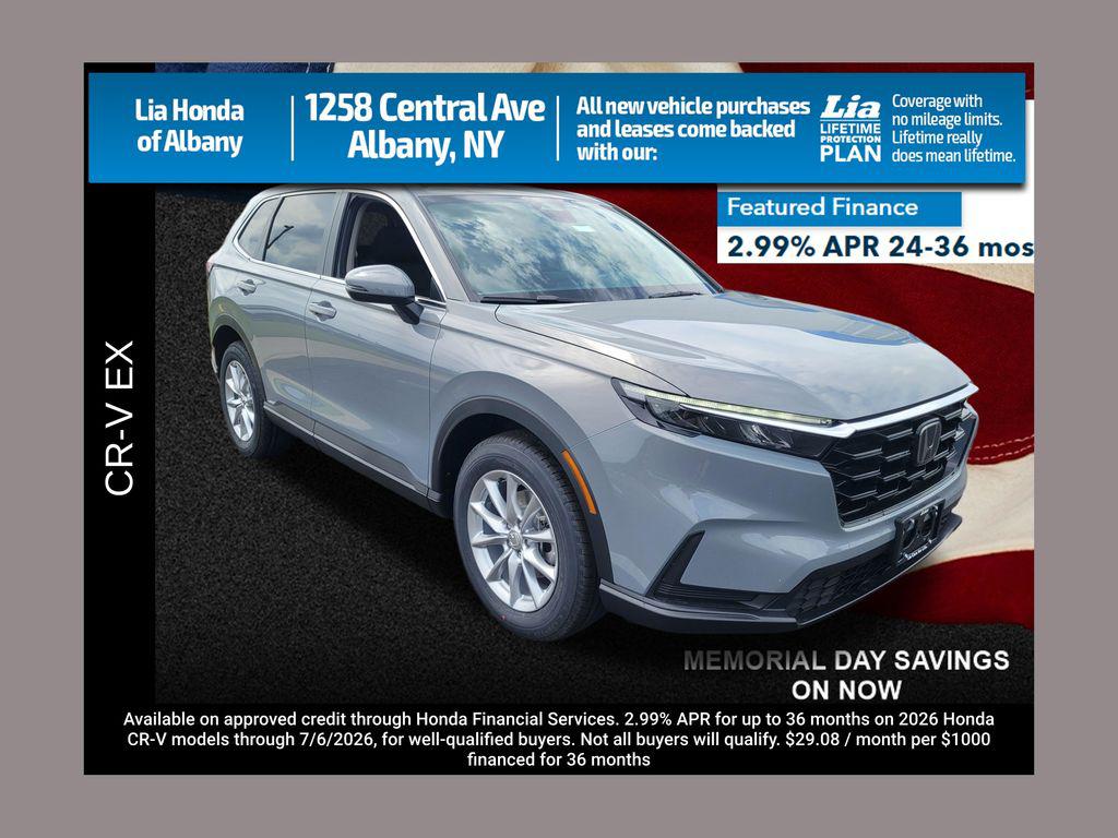 New 2026 Honda CR-V EX AWD