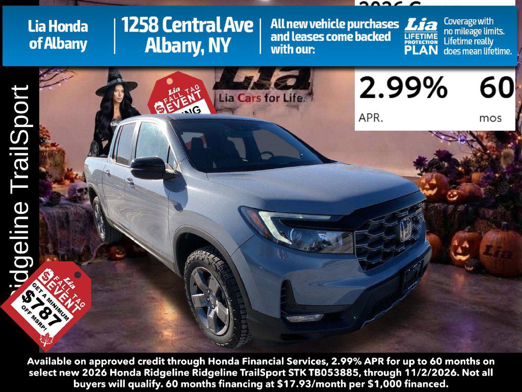 New 2026 Honda Ridgeline TrailSport