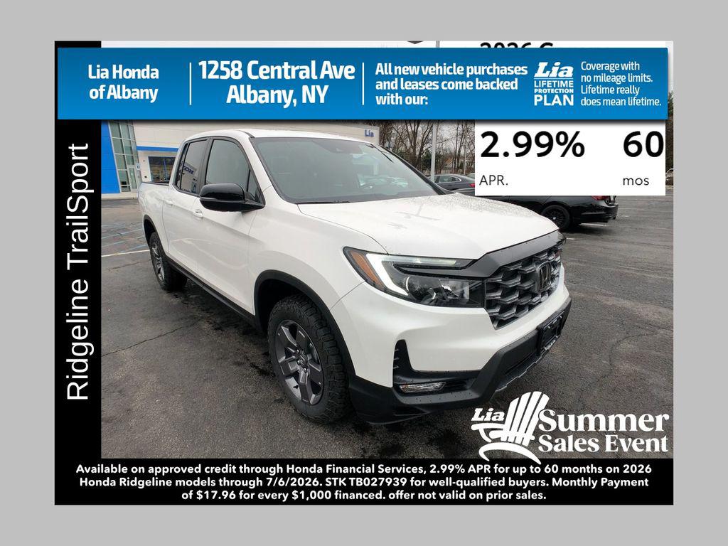 New 2026 Honda Ridgeline TrailSport