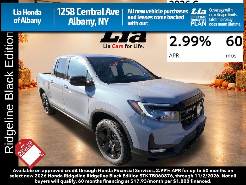 New 2026 Honda Ridgeline Black