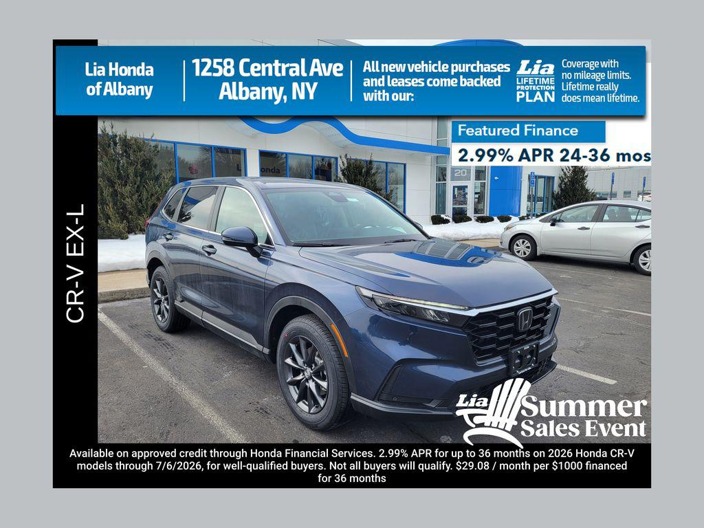 New 2026 Honda CR-V EX-L AWD