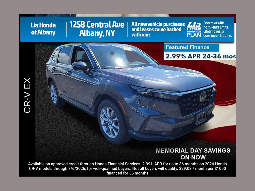 New 2026 Honda CR-V EX AWD