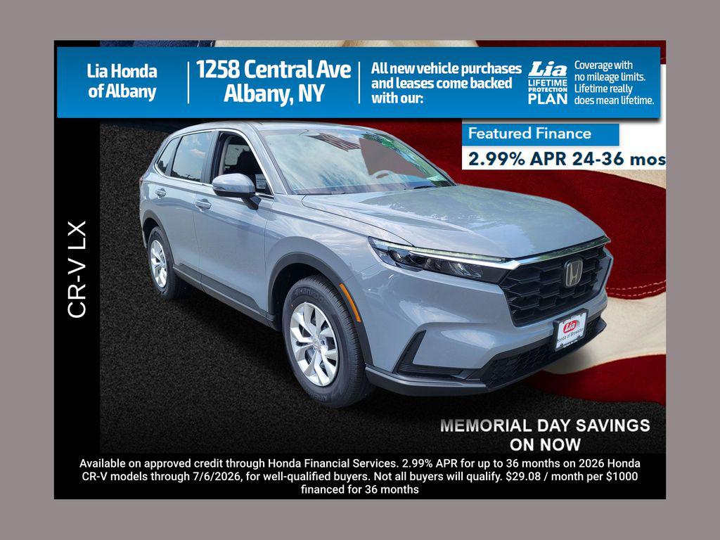 New 2026 Honda CR-V LX AWD