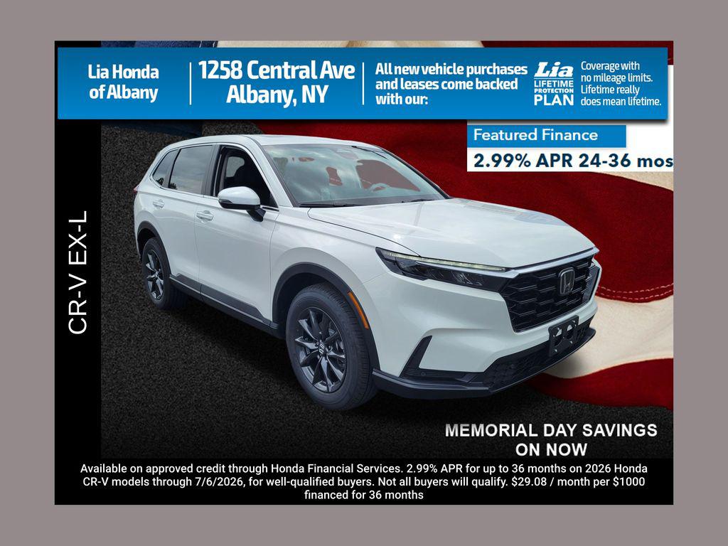 New 2026 Honda CR-V EX-L AWD