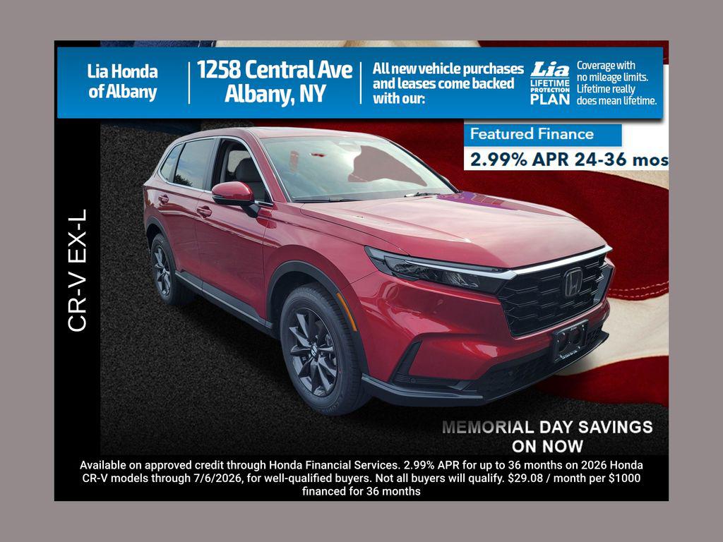 New 2026 Honda CR-V EX-L AWD