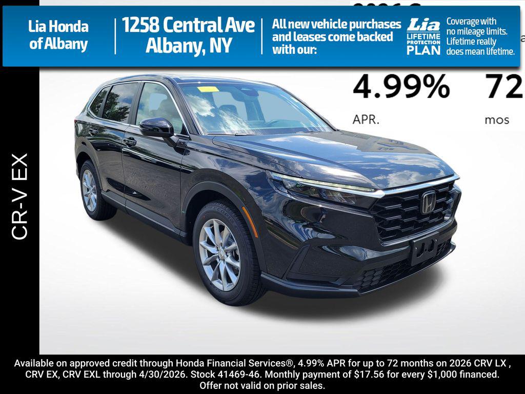 New 2026 Honda CR-V EX AWD