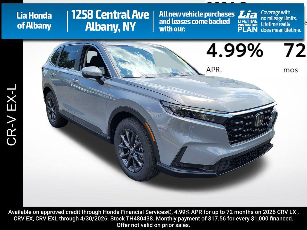 New 2026 Honda CR-V EX-L AWD