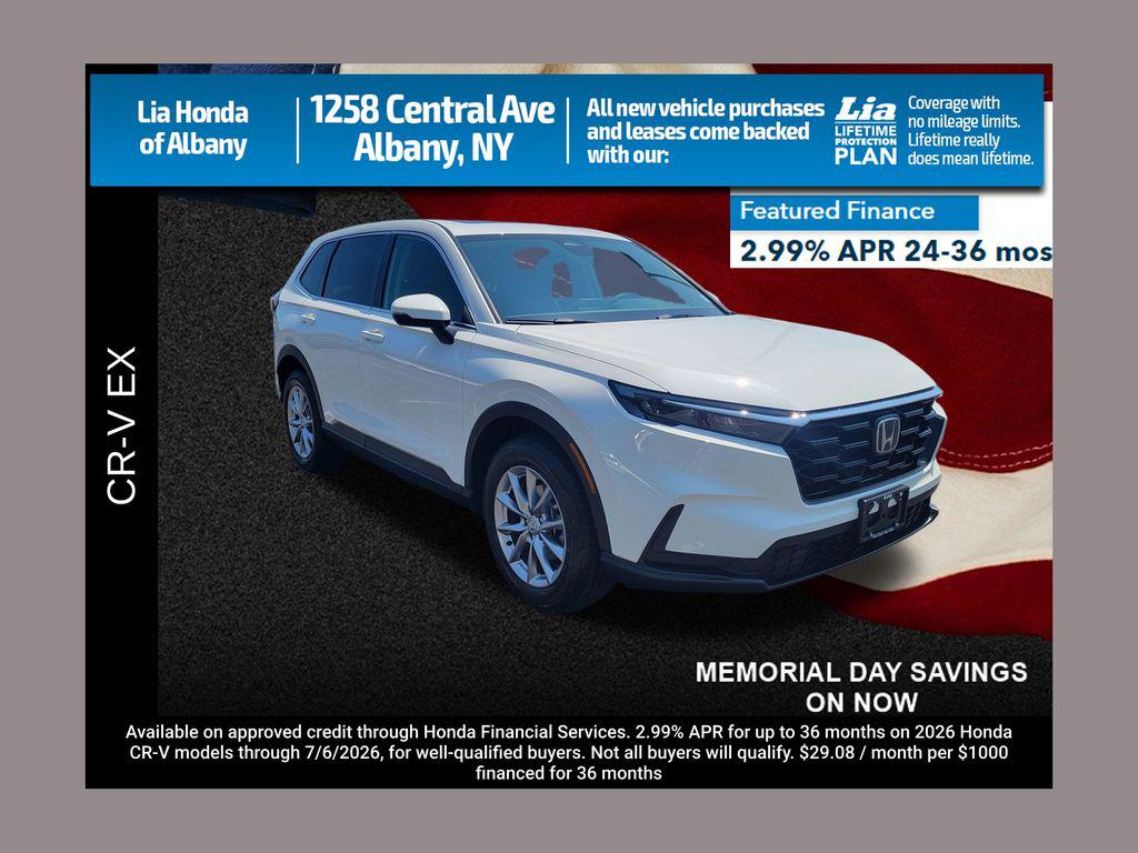 New 2026 Honda CR-V EX AWD