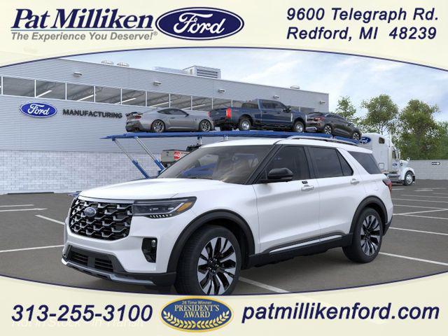 New 2026 Ford Explorer Platinum