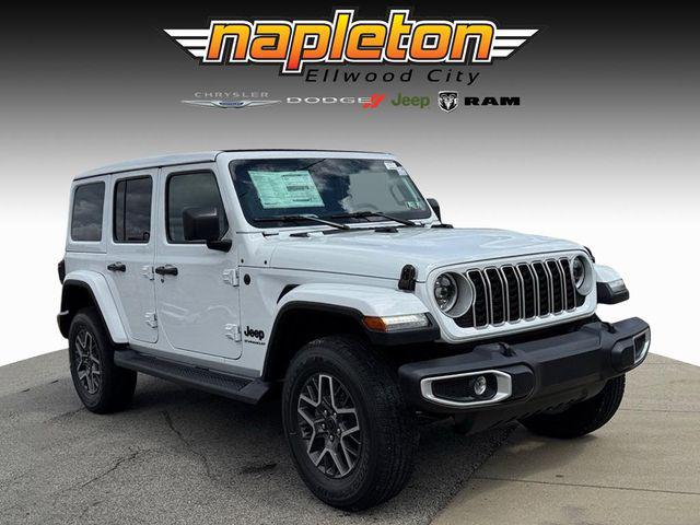 New 2025 Jeep Wrangler 4-Door Sahara 4x4