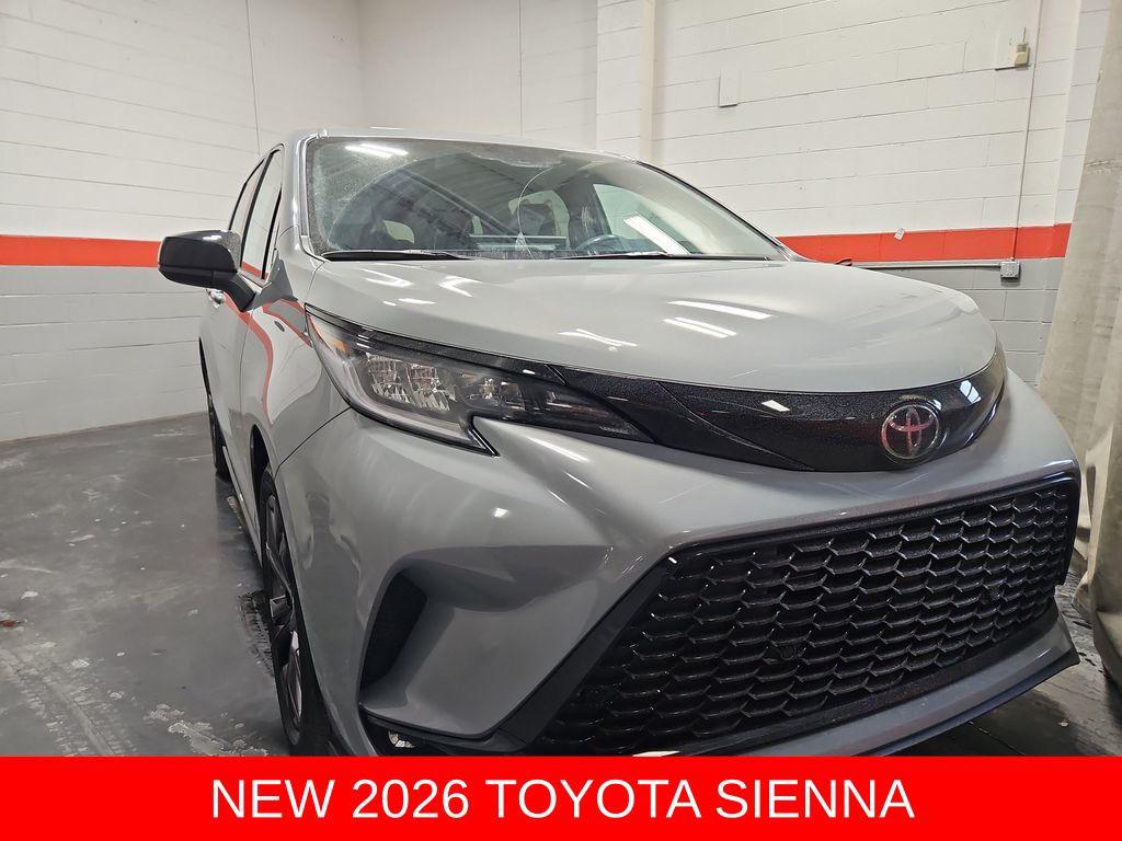 New 2026 Toyota Sienna XSE 7 Passenger
