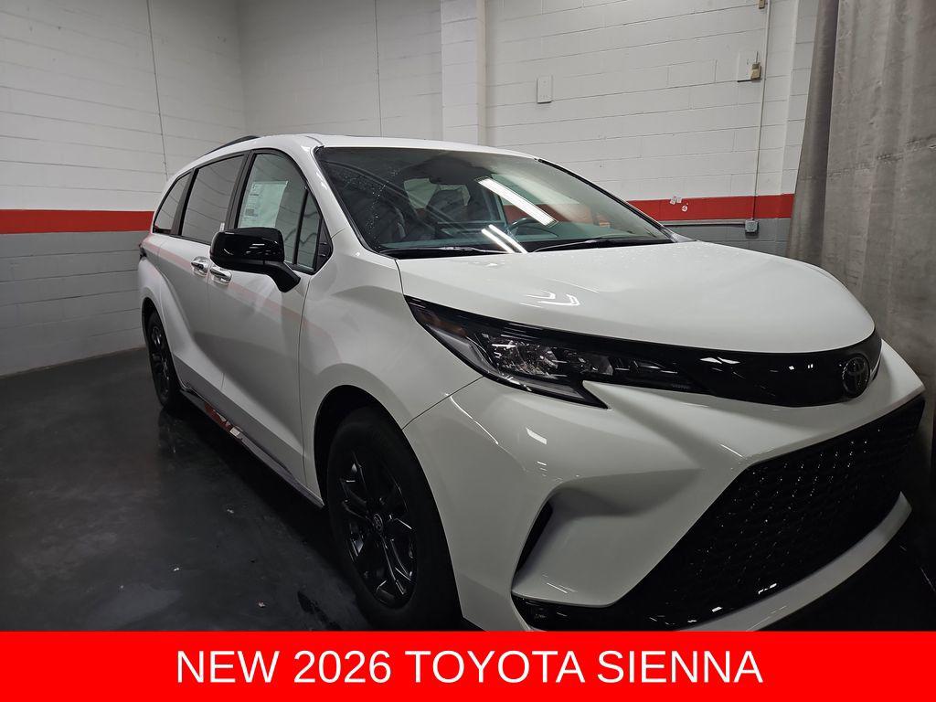 New 2026 Toyota Sienna XSE 7 Passenger