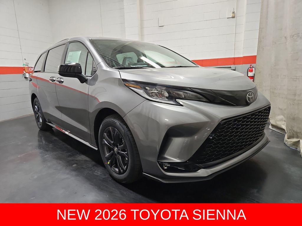 New 2026 Toyota Sienna XSE 7 Passenger