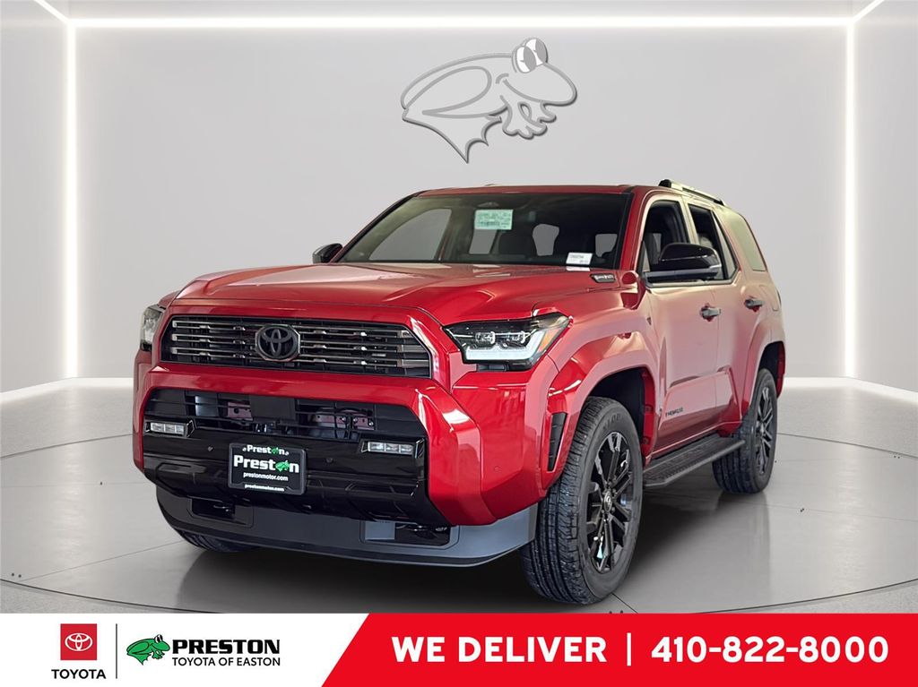 New 2026 Toyota 4Runner Hybrid Platinum
