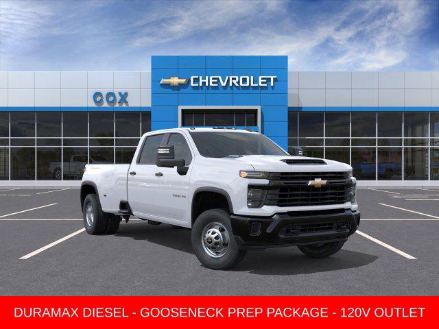 New 2026 Chevrolet Silverado 3500 Crew Cab, Long Bed, WT Dual Rear Wheel, RWD