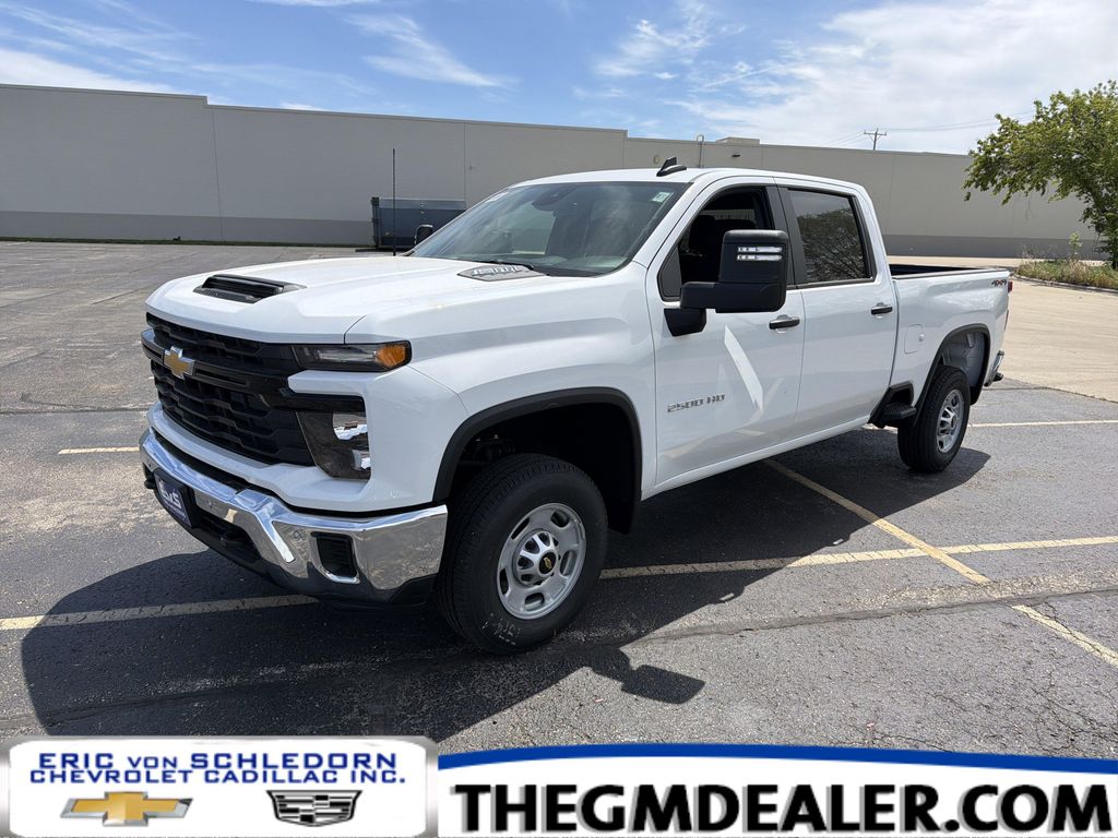 New 2026 Chevrolet Silverado 2500 Crew Cab, Standard Bed, WT, 4WD
