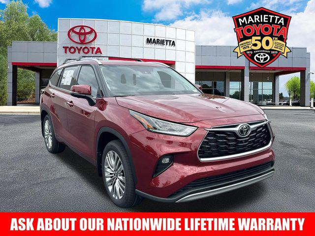 New 2026 Toyota Highlander Platinum