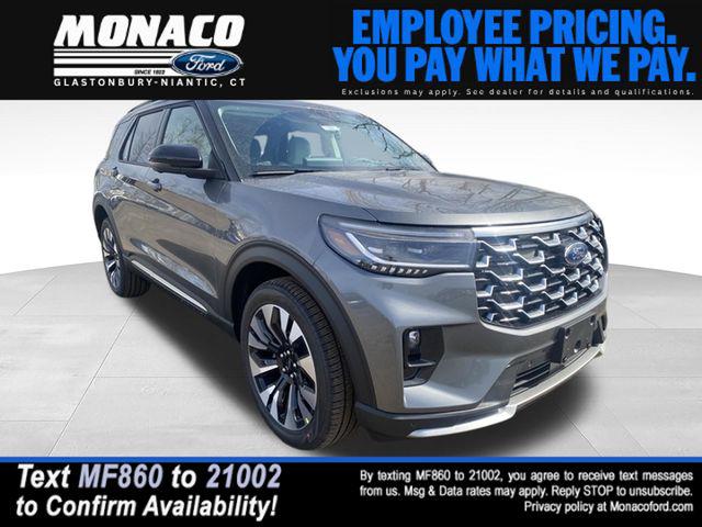 New 2026 Ford Explorer Platinum