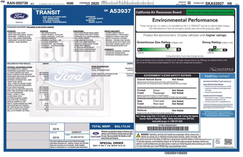 صورة مصغرة 24 لـ 2025 FORD TRANSIT-250 BASE