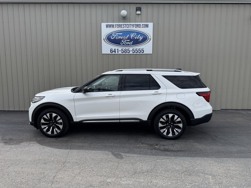 New 2026 Ford Explorer Platinum