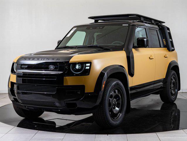 New 2026 Land Rover Defender P400 Trophy Edition Deep Sandglow
