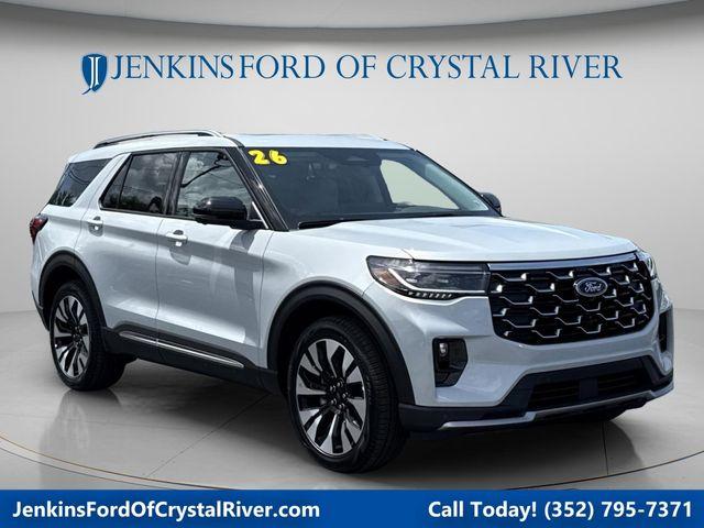 New 2026 Ford Explorer Platinum