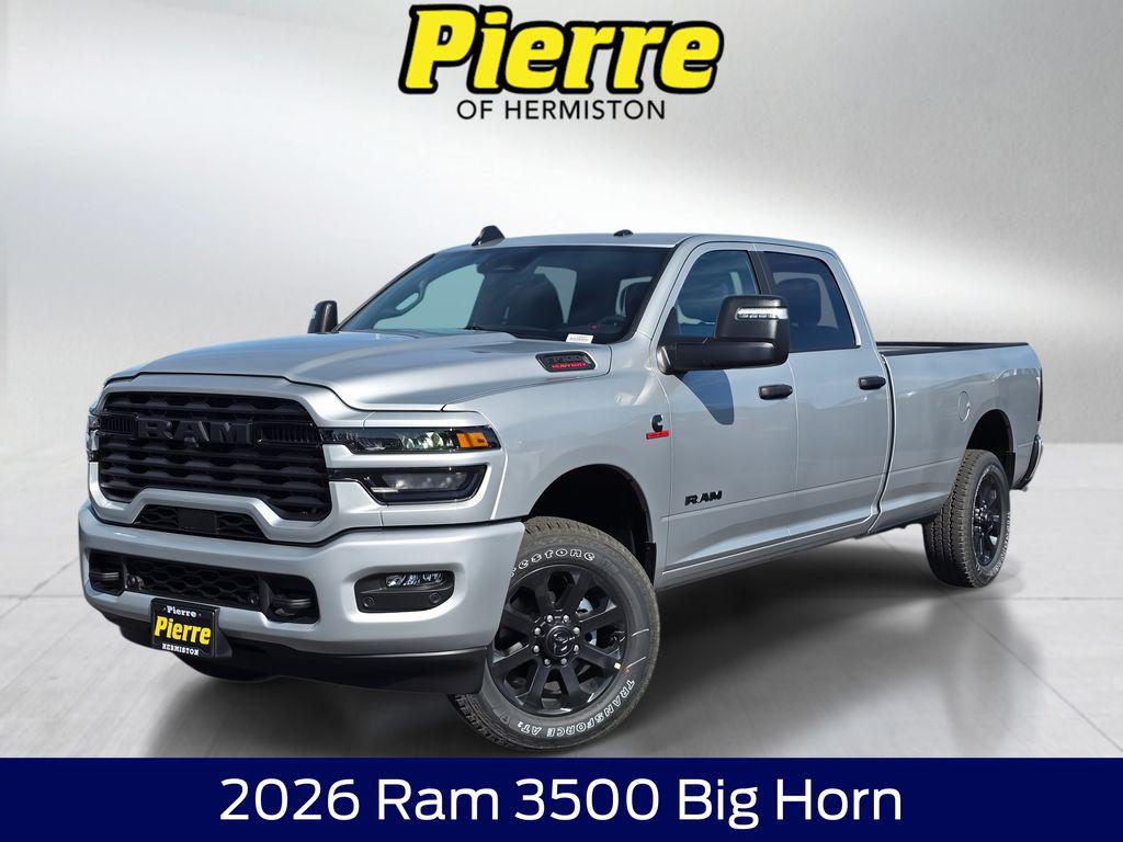 New 2026 RAM 3500 Big Horn Crew Cab 4x4 8' Box