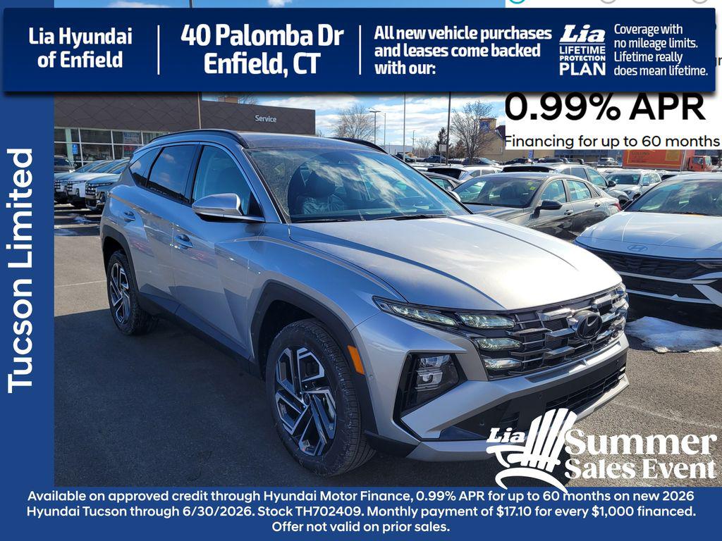 New 2026 Hyundai TUCSON Limited