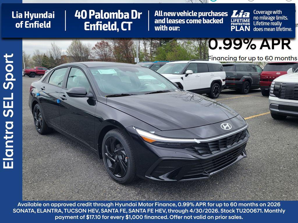 New 2026 Hyundai ELANTRA Sport