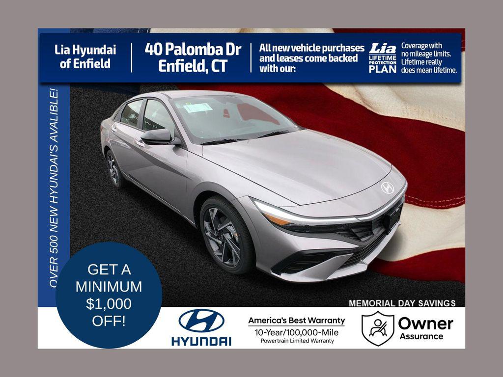 New 2026 Hyundai ELANTRA HEV Blue