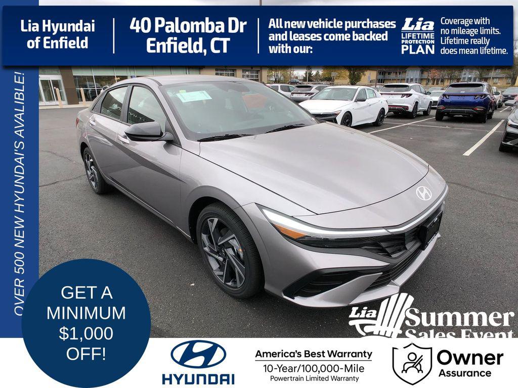 New 2026 Hyundai ELANTRA HEV Blue