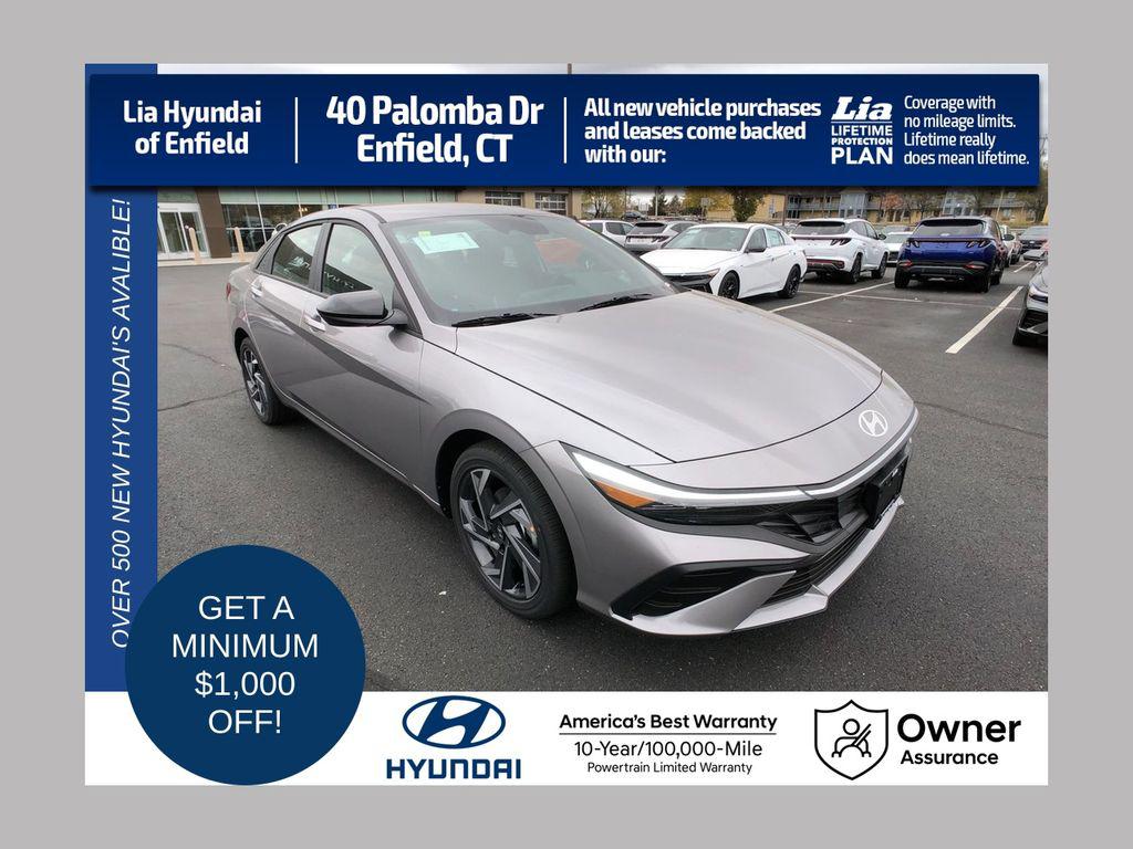 New 2026 Hyundai ELANTRA HEV Blue