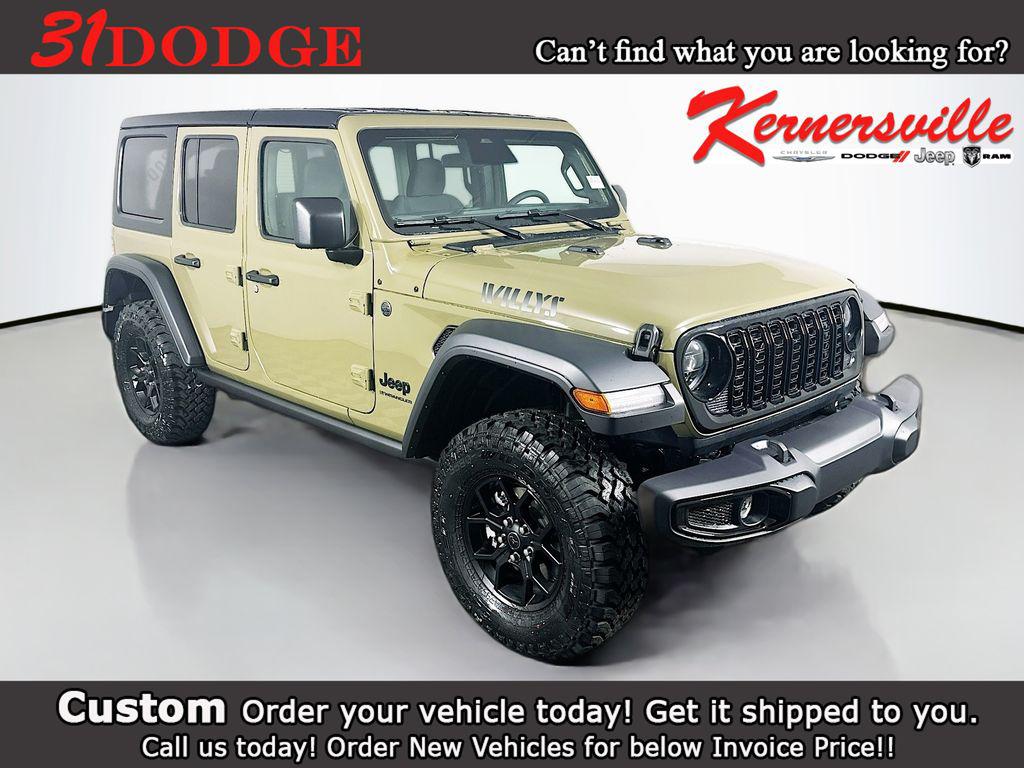 New 2026 Jeep Wrangler Willys