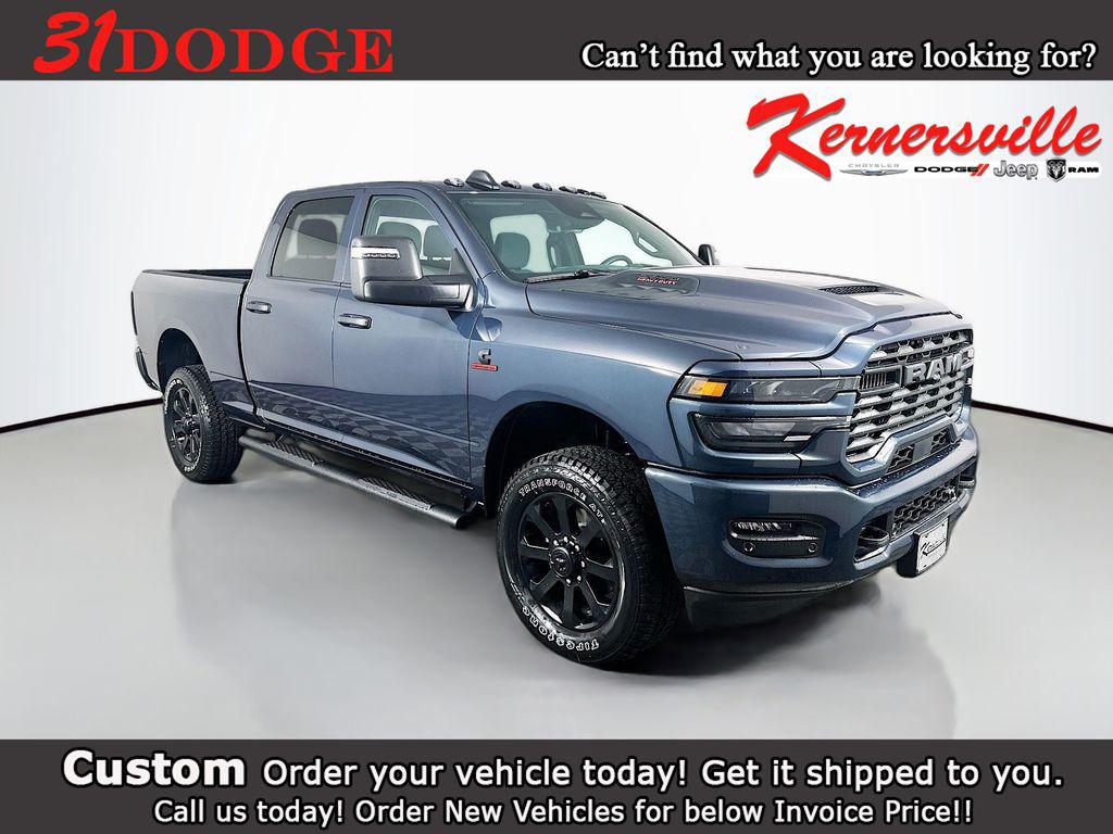 New 2026 RAM 2500 Black Express Crew Cab 4x4 6'4' Box