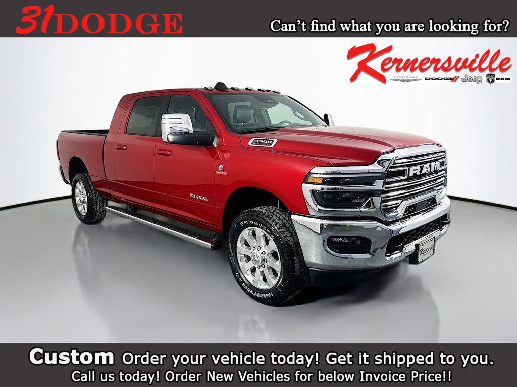 New 2026 RAM 3500 Laramie Mega Cab 4x4 6'4' Box
