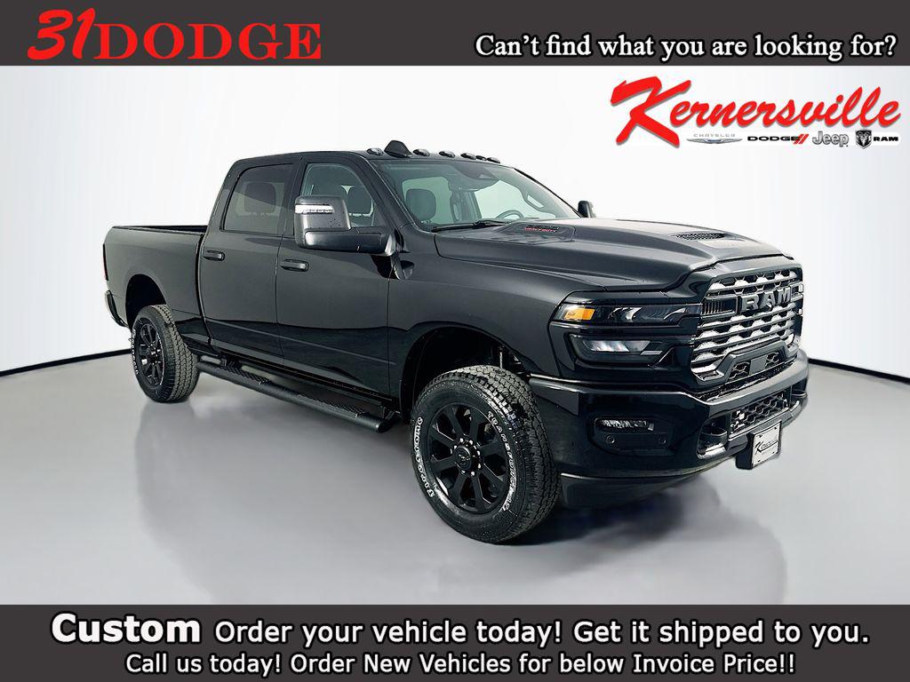 New 2026 RAM 2500 Black Express Crew Cab 4x4 6'4' Box