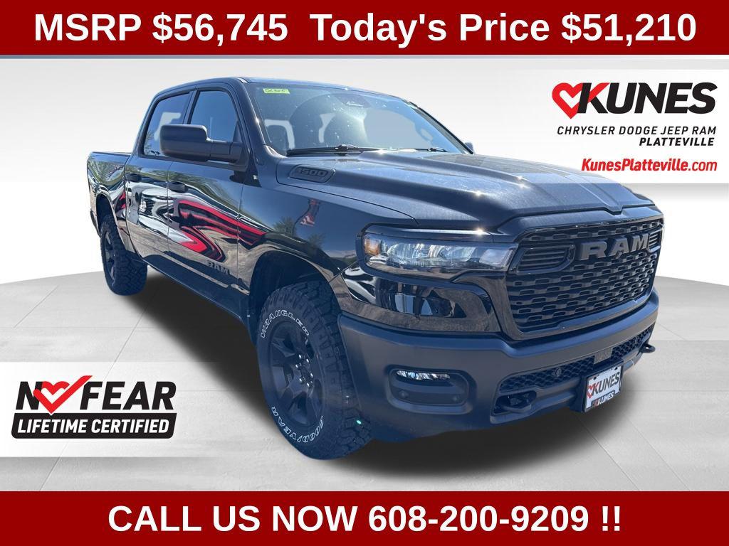 New 2026 RAM 1500 Warlock Crew Cab 4x4 5'7' Box